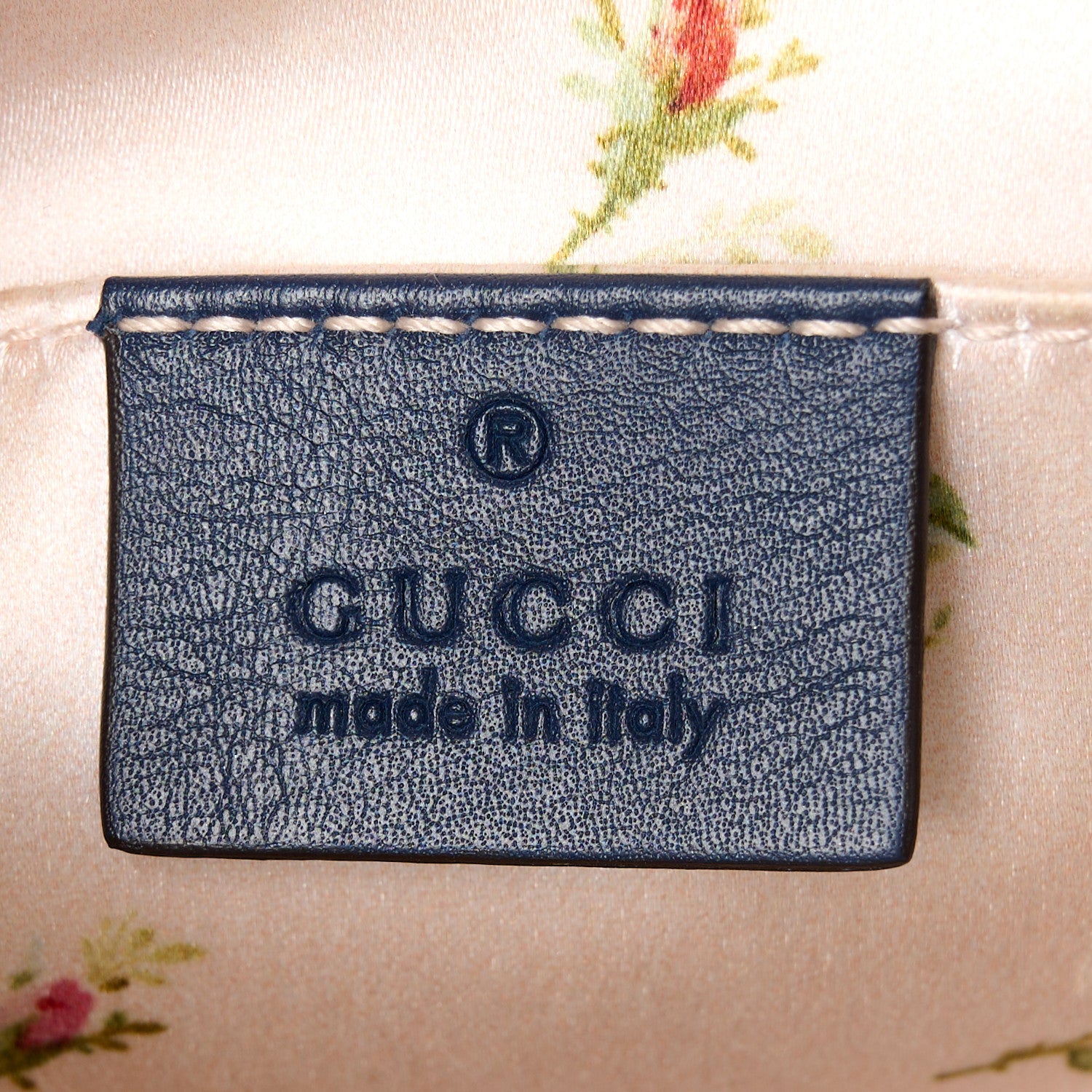 Gucci Denim Matelasse Mini Pearly GG Marmont Chain Shoulder Bag Blue 6 of 12
