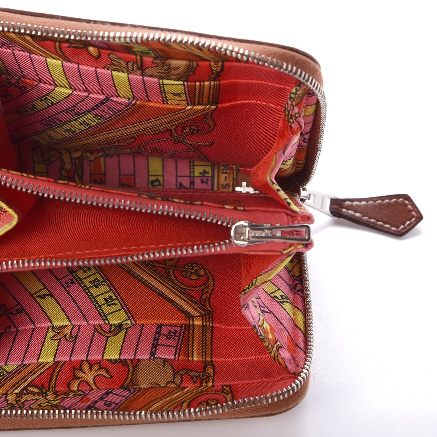 Epsom Silk'in Compact Wallet Gold