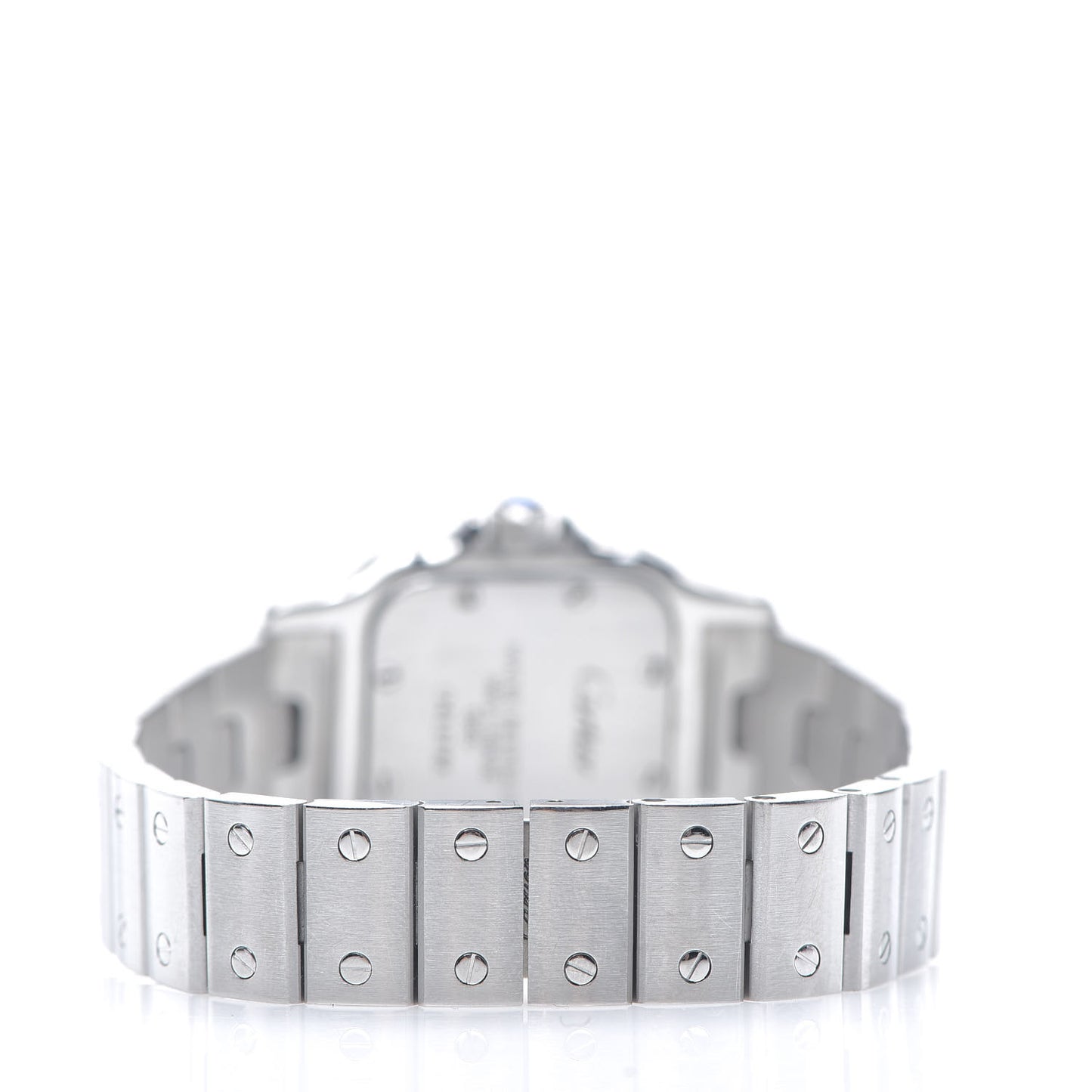 Stainless Steel 24mm Santos de Galbee Quartz Watch