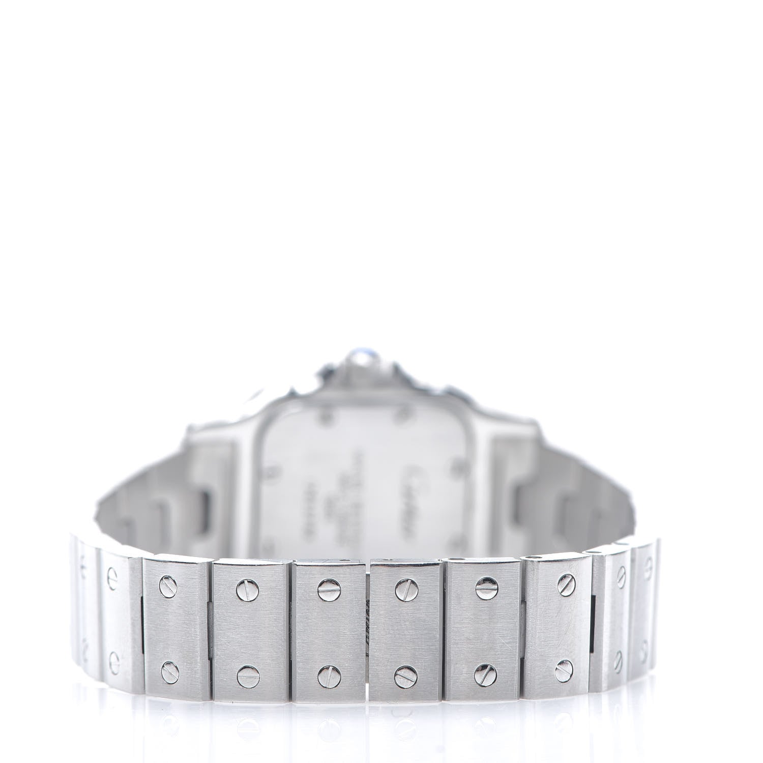 Cartier Stainless Steel 24mm Santos de Galbee Quartz Watch 3 of 6