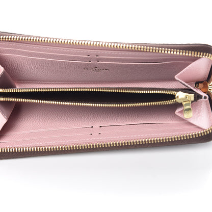 Louis Vuitton Monogram Clemence Wallet Rose Ballerine 5 of 8