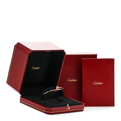 Cartier 18K Yellow Gold Small Juste Un Clou Bracelet 16 4 of 4