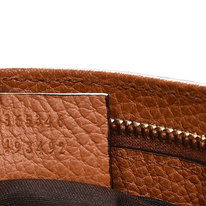 Gucci Calfskin Bamboo Tassel Top Handle Tote Brown 7 of 13