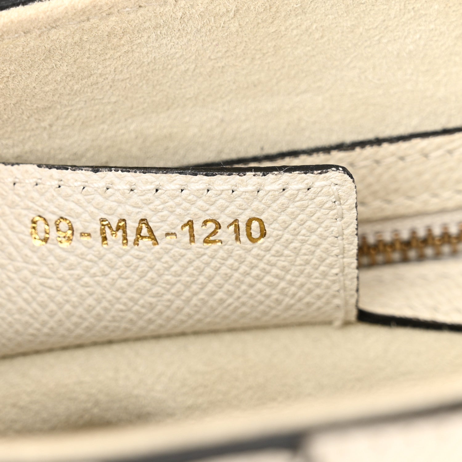 Christian Dior Grained Calfskin Saddle Bag White 7 of 11