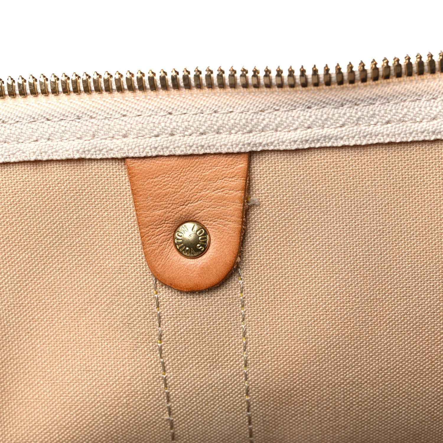 Louis Vuitton Damier Azur Keepall Bandouliere 55 11 of 28