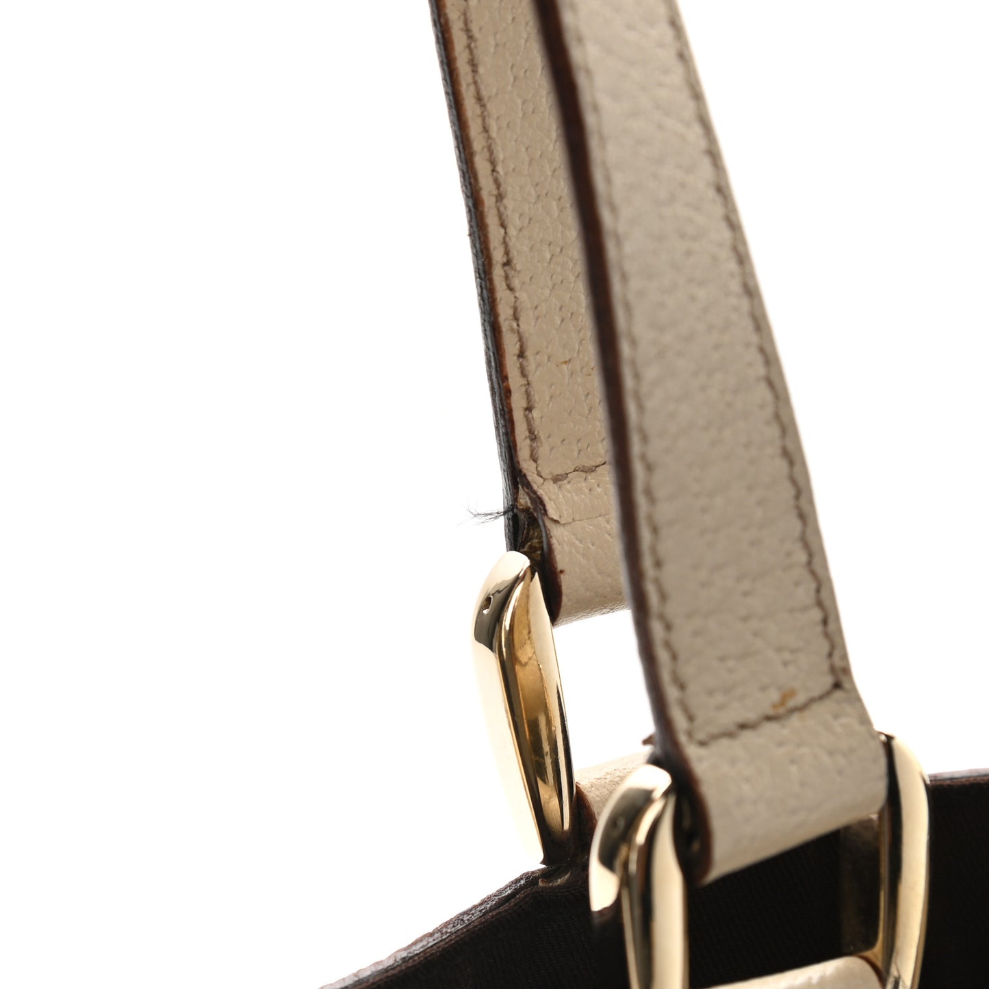 Monogram Large Abbey Tote Off White