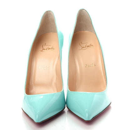 Christian Louboutin Patent Pigalle Follies 100 Pumps 40.5 Opaline 5 of 10
