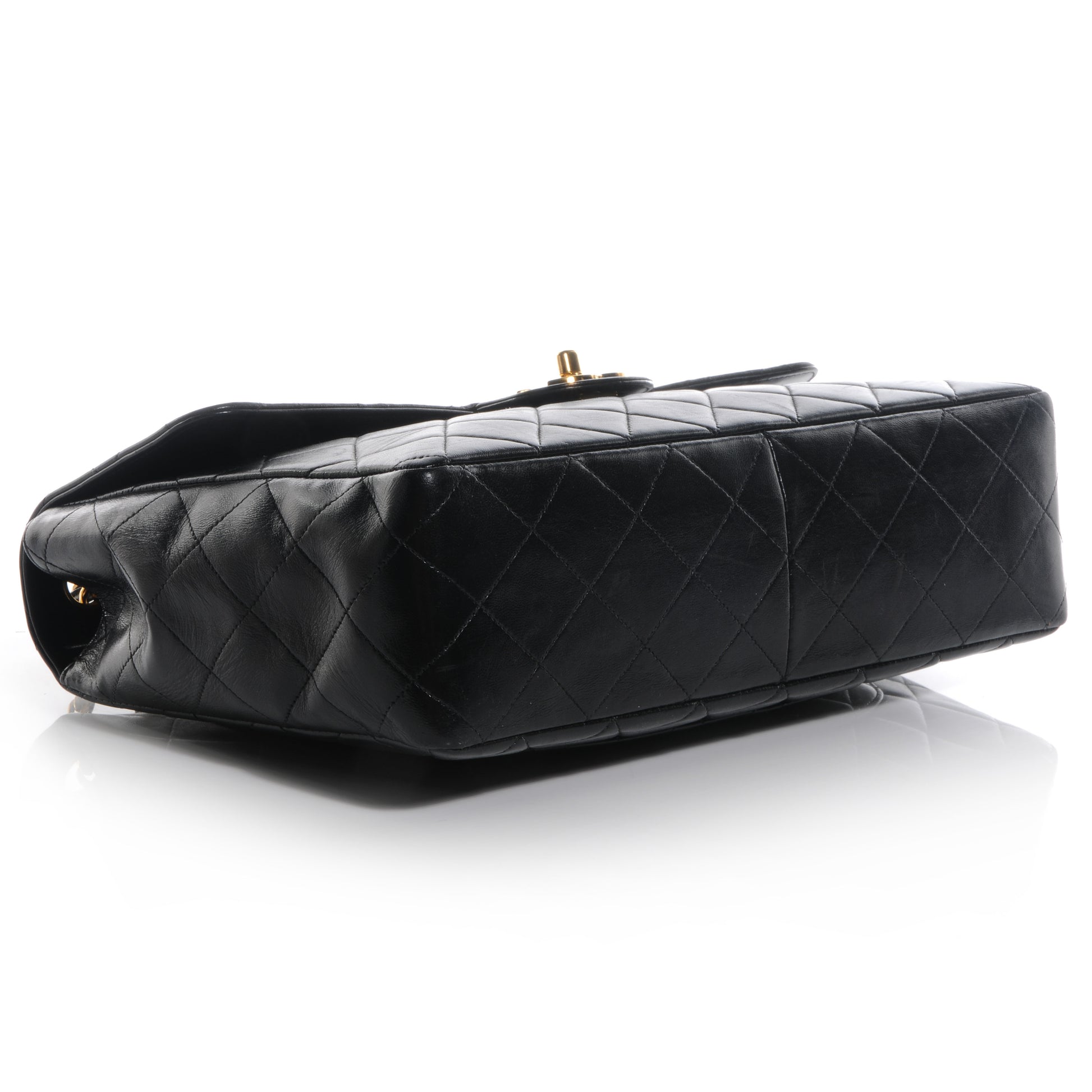 Chanel Lambskin Jumbo Single Flap Black 4 of 8