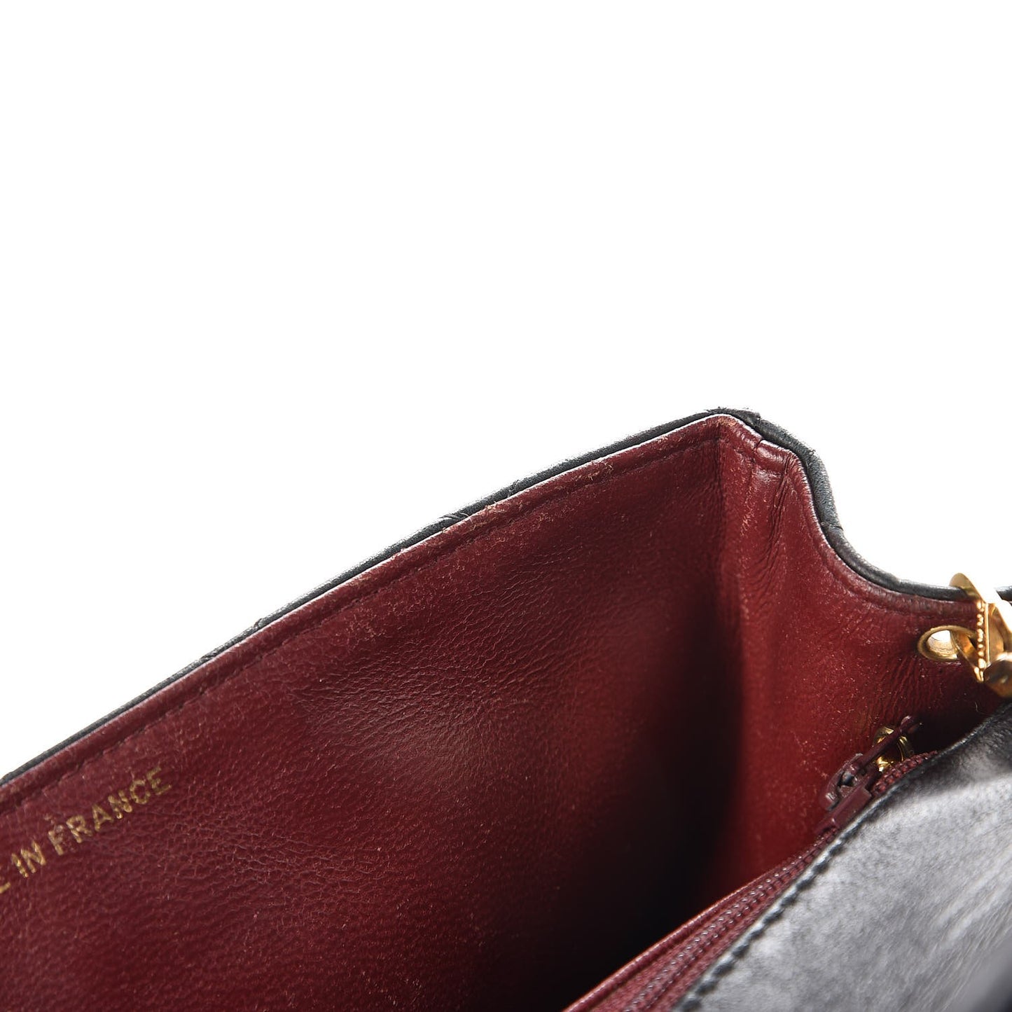 Lambskin Quilted Small Single Flap Black