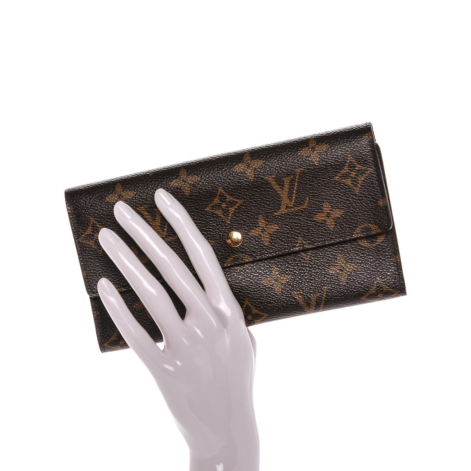 Louis Vuitton Monogram Porte Tresor International Wallet 2 of 6