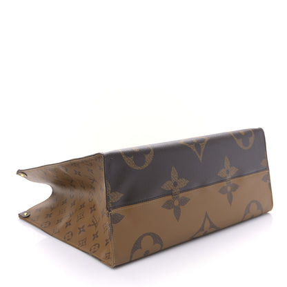 Louis Vuitton Reverse Monogram Giant Onthego GM 4 of 9