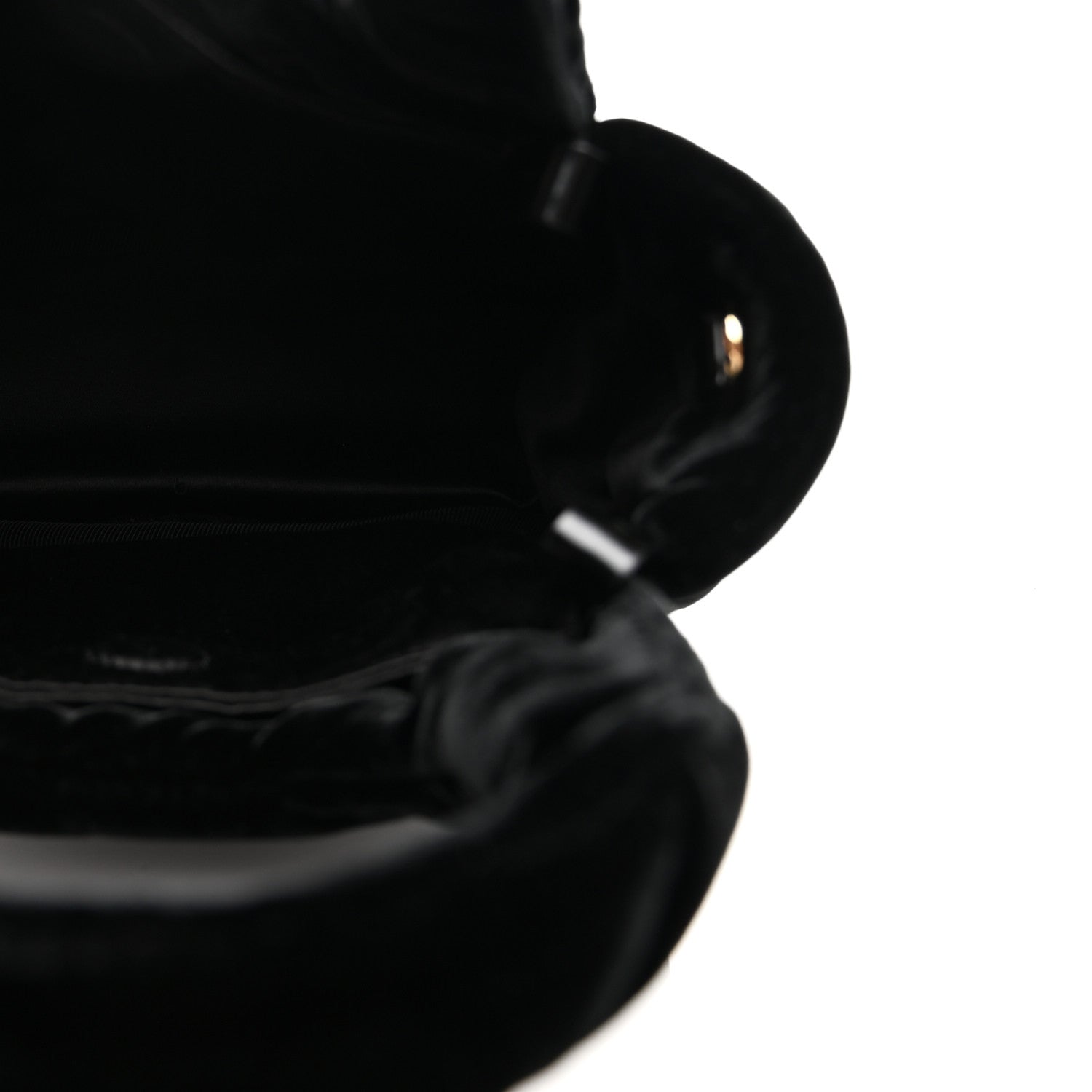 Prada Padded Velvet Mini Bag Black 5 of 10