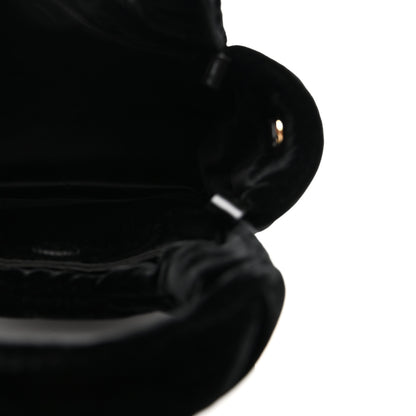 Prada Padded Velvet Mini Bag Black 5 of 10