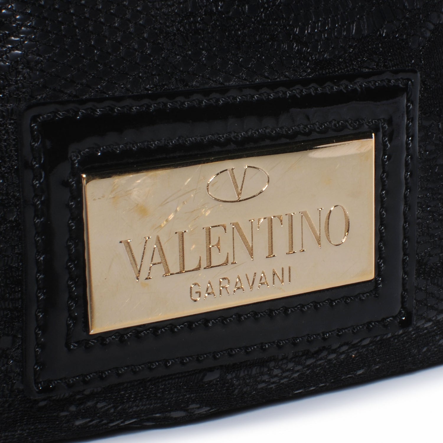 Valentino Garavani Lace Bow Crossbody Bag Black 5 of 8
