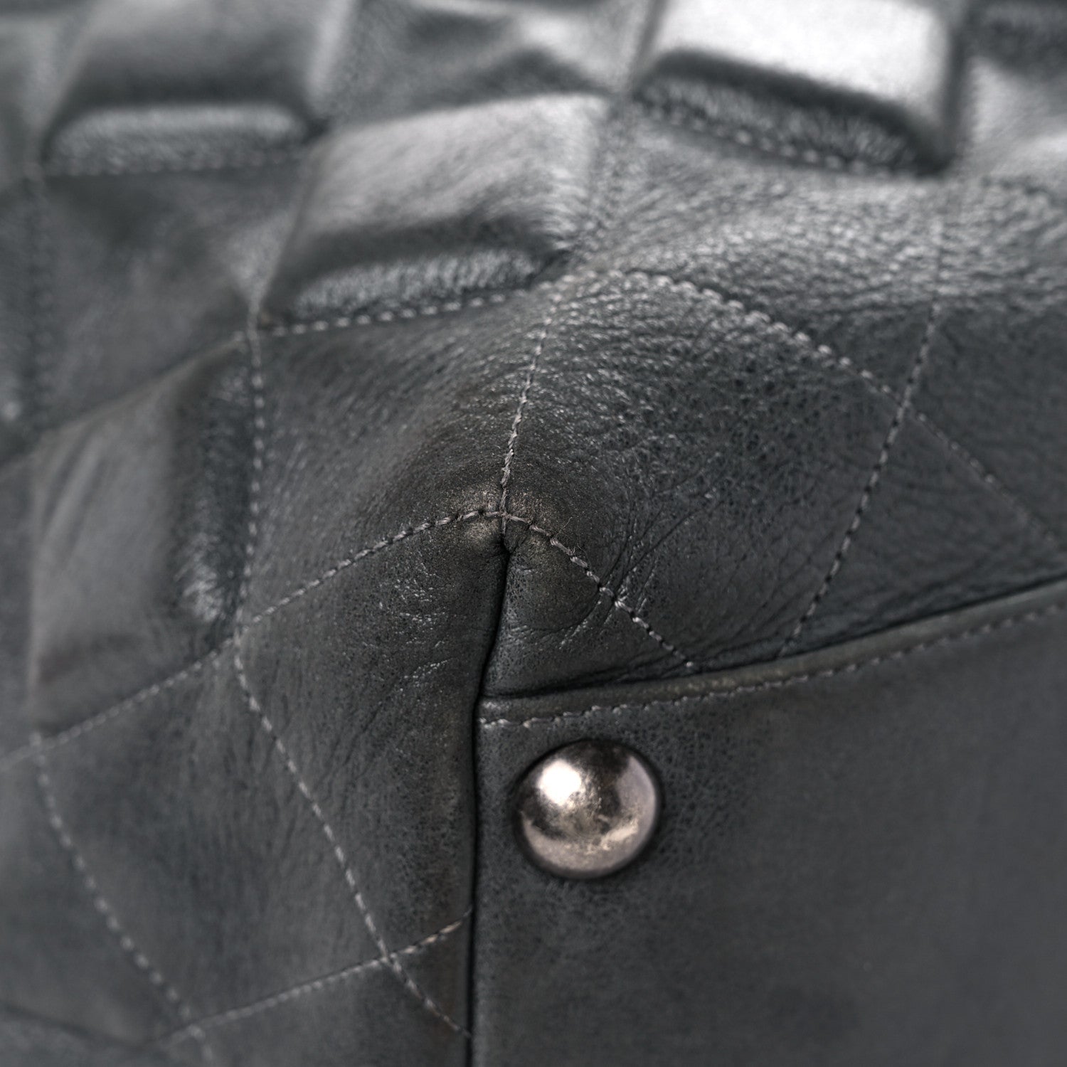 Chanel Calfskin Sloane Square Tote Black 7 of 20