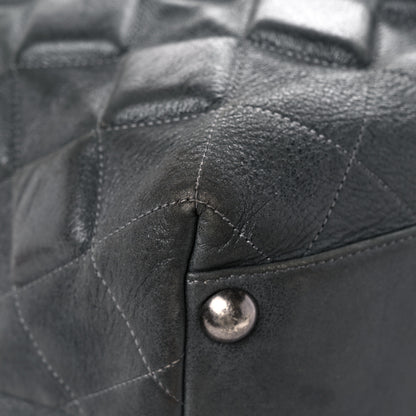 Chanel Calfskin Sloane Square Tote Black 7 of 20