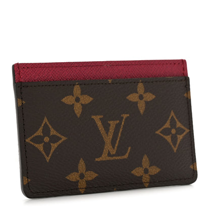 Louis Vuitton Monogram Card Holder Fuchsia 3 of 8