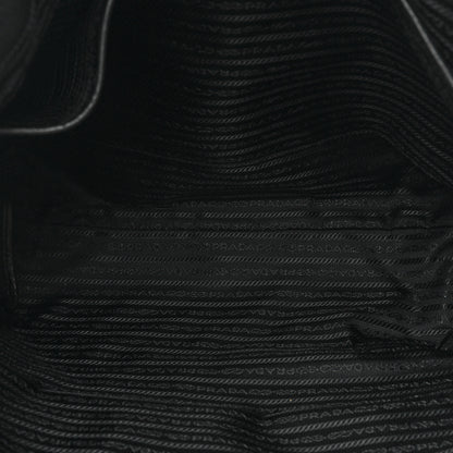 Prada Vitello Daino Shopping Tote Black 4 of 6