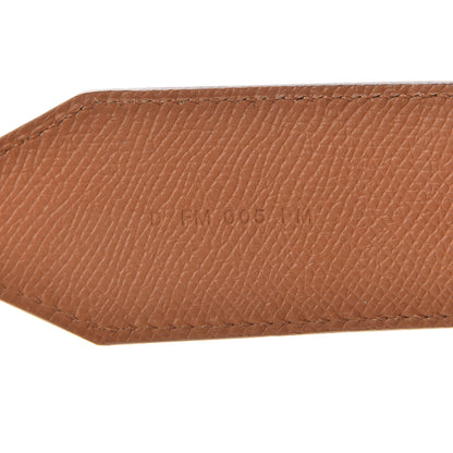 Hermes Epsom 40mm Hexagon Tressage Shoulder Strap Gold 4 of 5