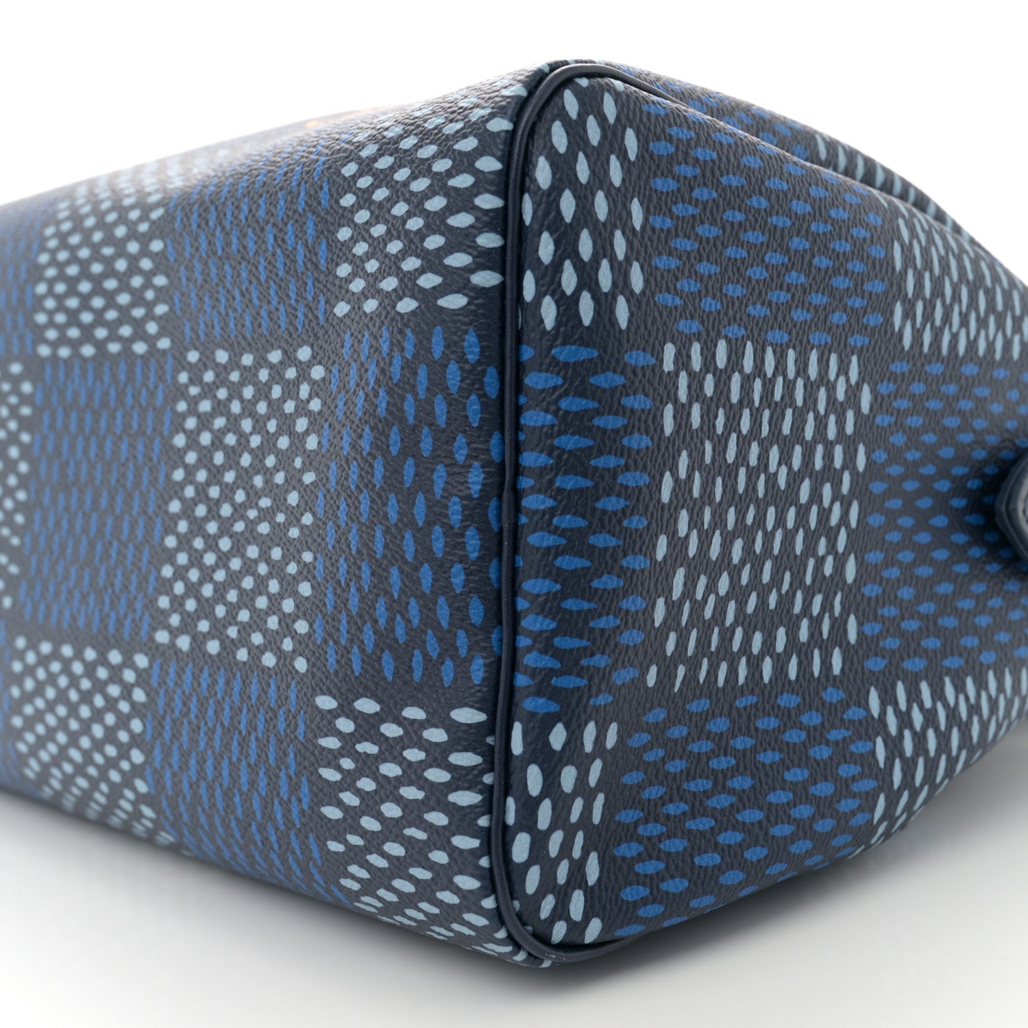 Louis Vuitton Damier Heritage Speedy Bandouliere 25 Blue 9 of 10