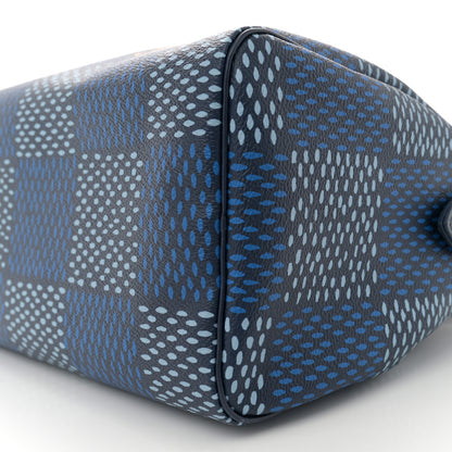 Louis Vuitton Damier Heritage Speedy Bandouliere 25 Blue 9 of 10