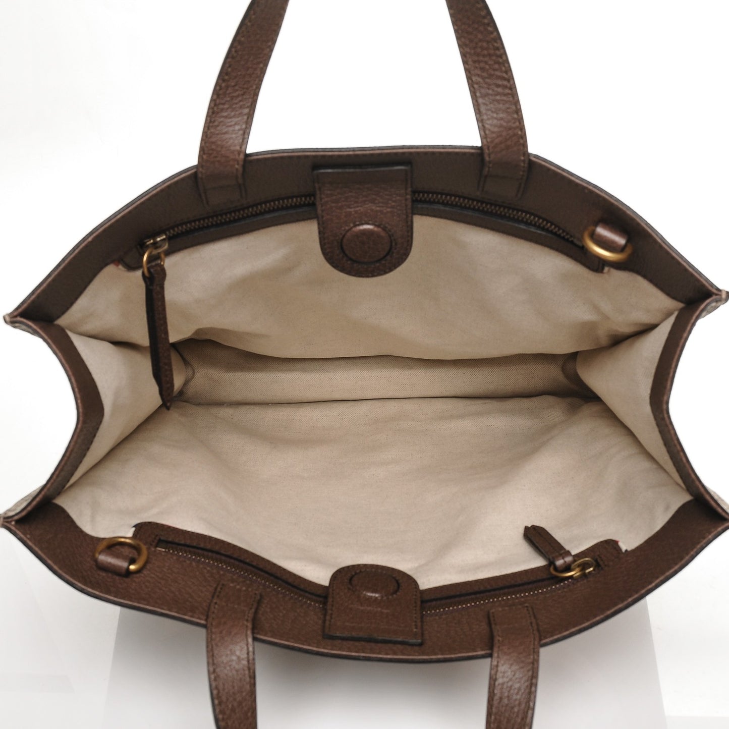 Soft GG Supreme Monogram Courrier Vertical Tote Beige New Acero
