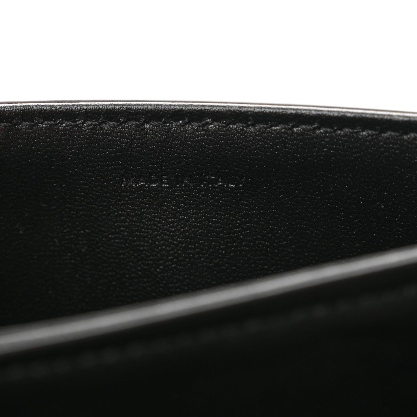 Shiny Calfskin Teen Triomphe Black