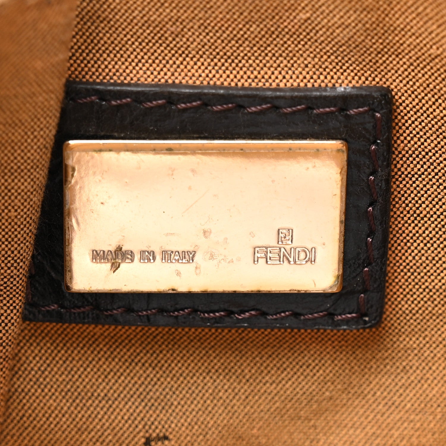 Fendi Zucca Chef Crossbody Bag Tobacco 5 of 8