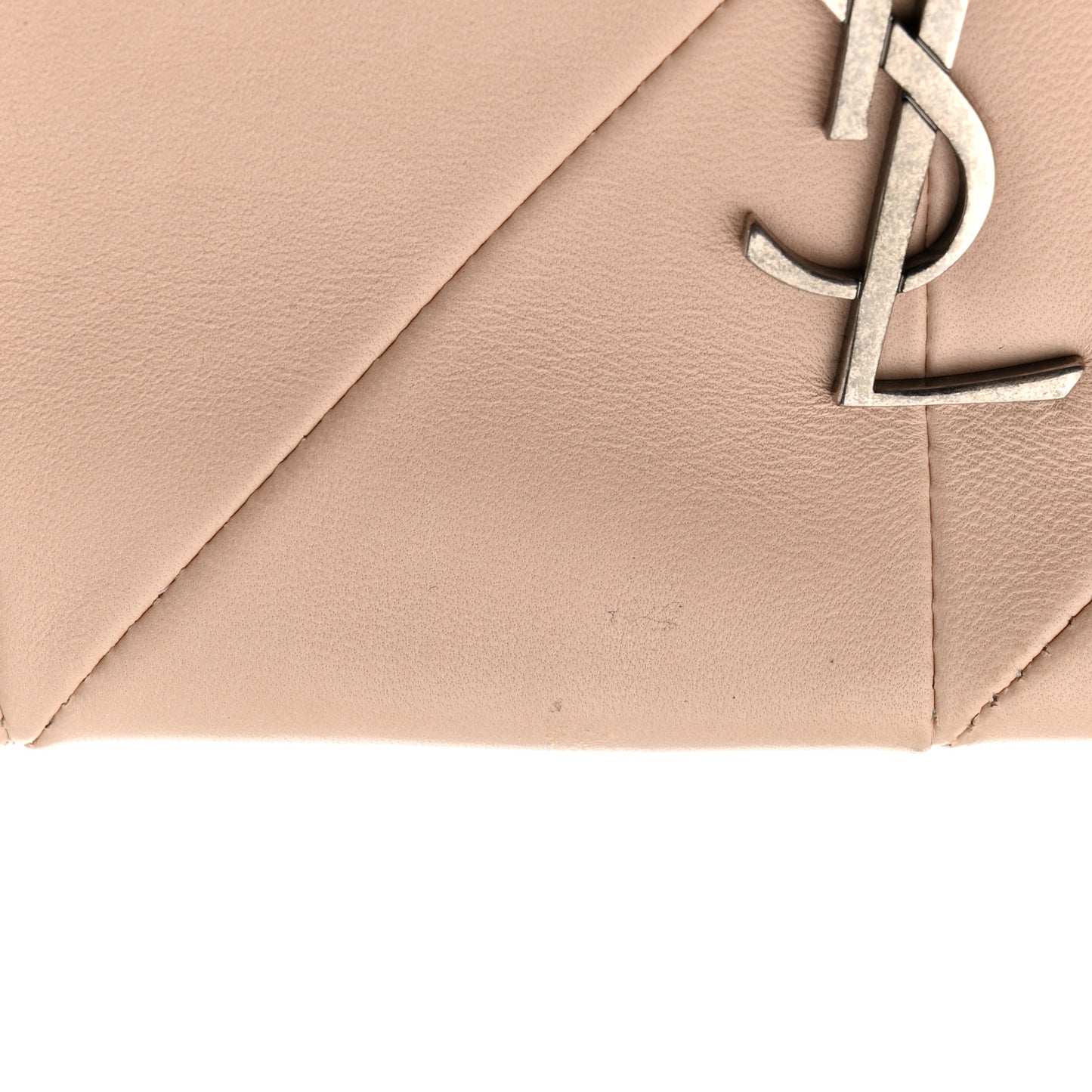 Lambskin Patchwork Monogram Medium Jamie Marble Pink