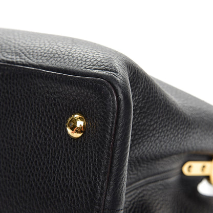 Louis Vuitton Taurillon Capucines GM Black 11 of 11