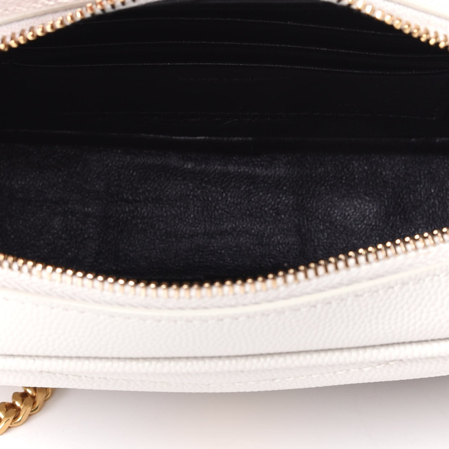 Grain De Poudre Matelasse Monogram Mini Lou Camera Bag Crema Soft