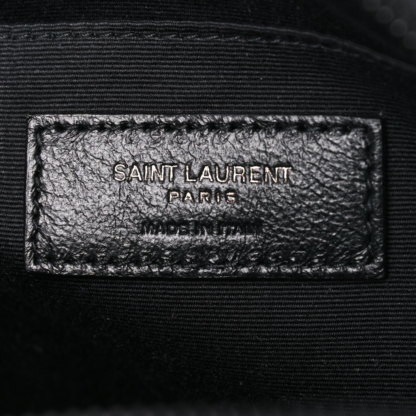 Calfskin Matelasse Monogram Lou Camera Bag Black