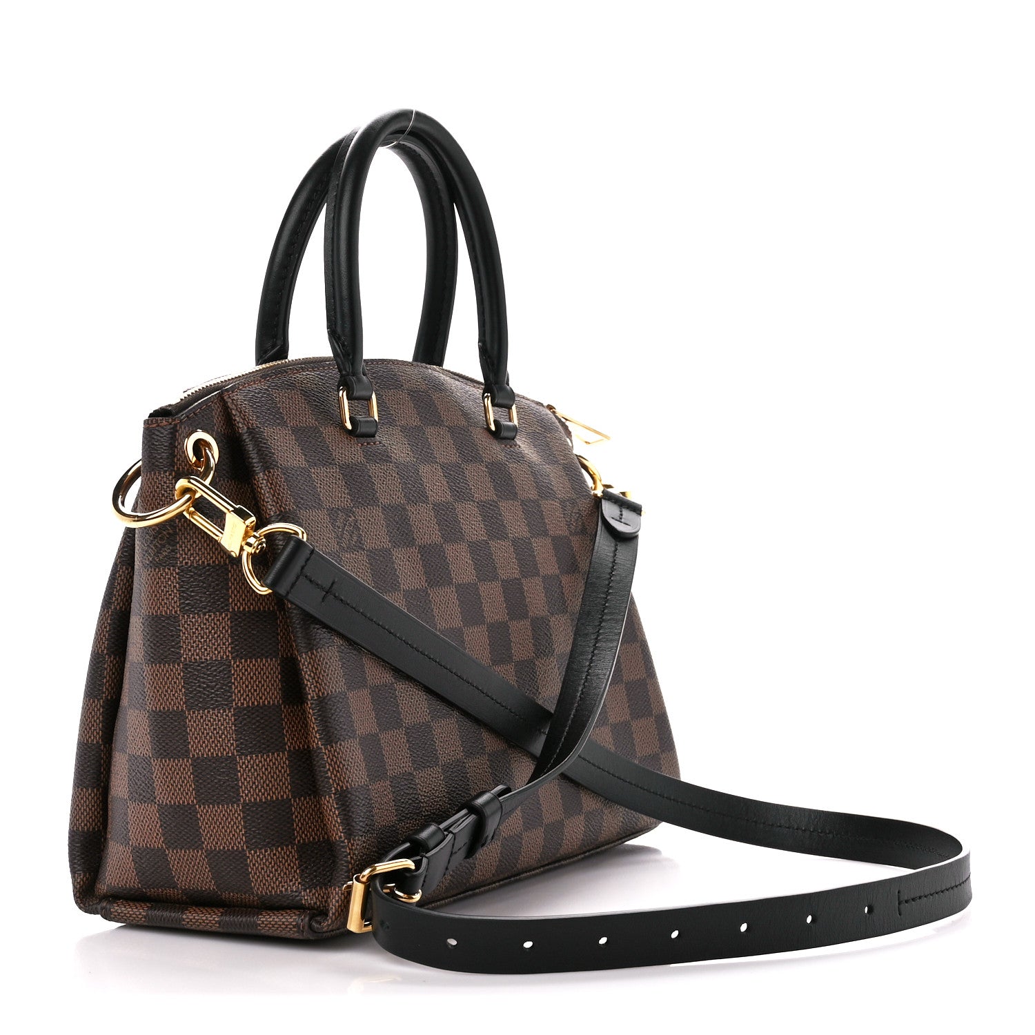 Louis Vuitton Damier Ebene Odeon Tote PM Black 3 of 10