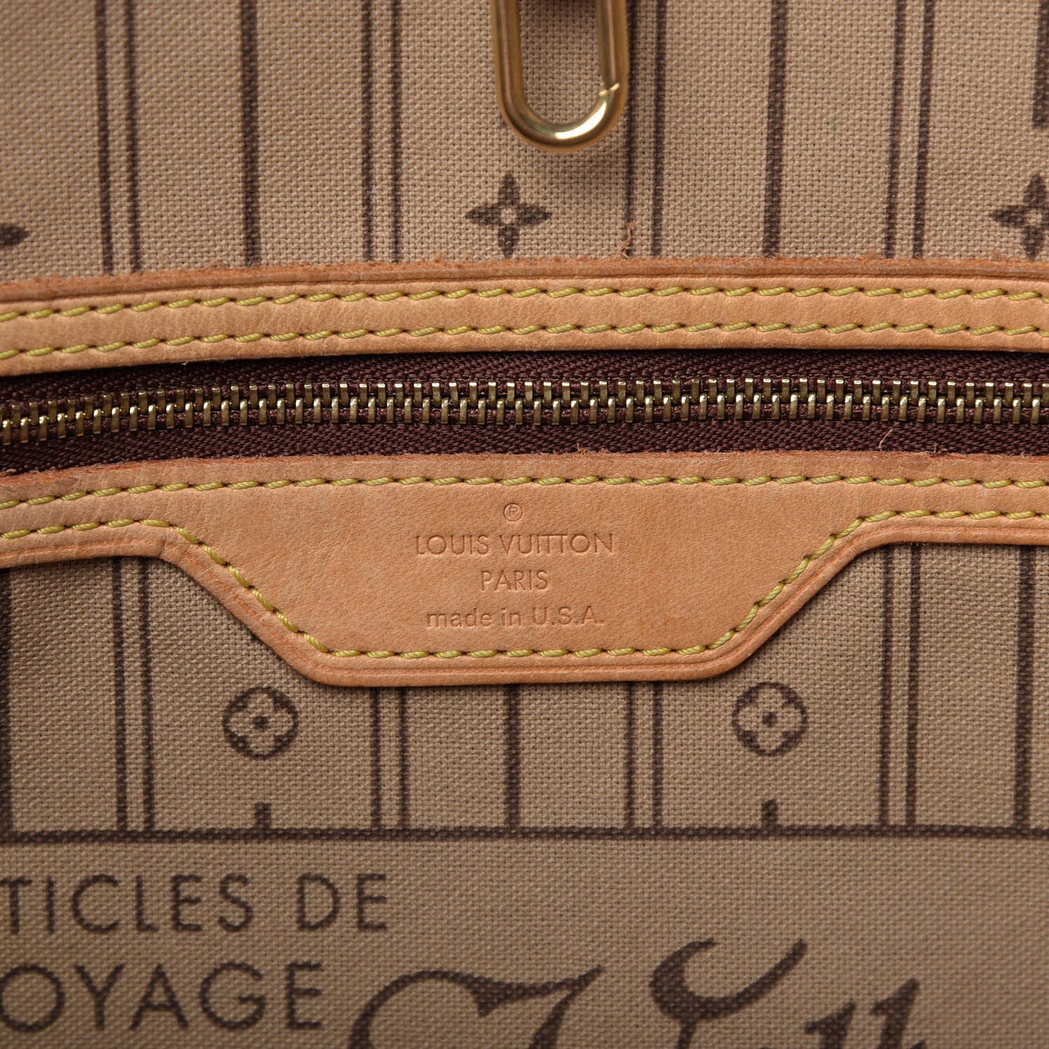 Louis Vuitton Monogram Neverfull MM 8 of 9