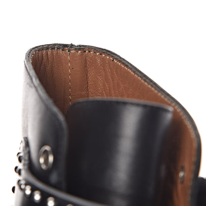 Givenchy Calfskin Studded Prue Buckle Bootie 35 Black 11 of 19