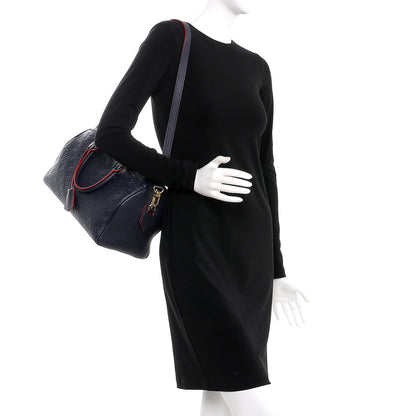 Louis Vuitton Empreinte Speedy Bandouliere 30 NM Marine Rouge 2 of 11