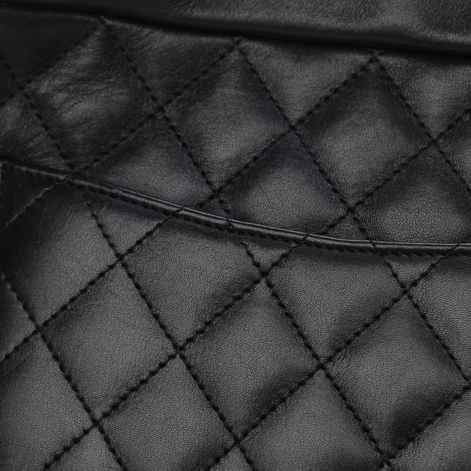 Chanel Calfskin Quilted Cambon Camera Bag Black 10 of 10
