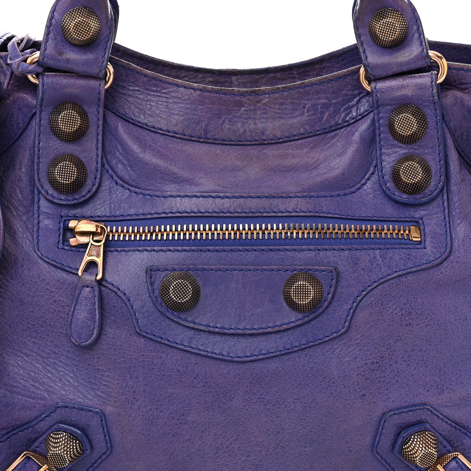 Balenciaga Agneau Giant 21 Rose Gold Hardware Velo Bleu Lavande 9 of 12