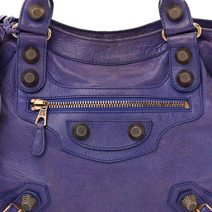 Balenciaga Agneau Giant 21 Rose Gold Hardware Velo Bleu Lavande 9 of 12