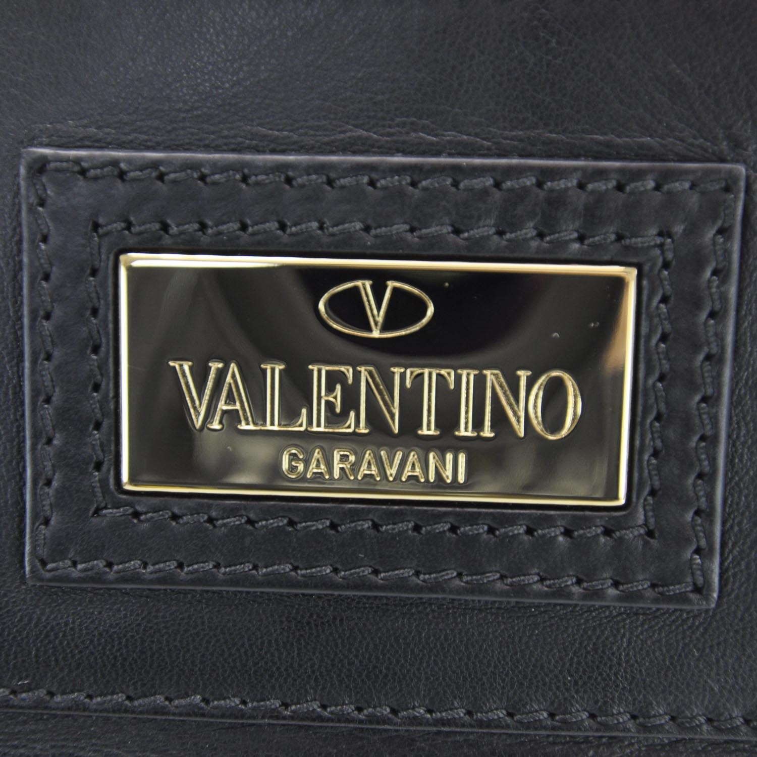 Valentino Garavani Rosette Evening Bag Black 11 of 11