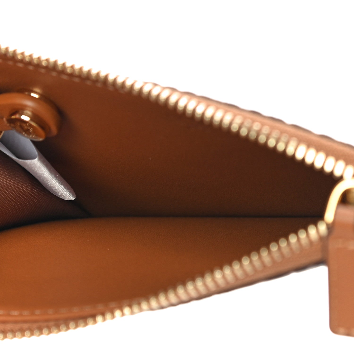 MCM Visetos Key Pouch Cognac 5 of 11