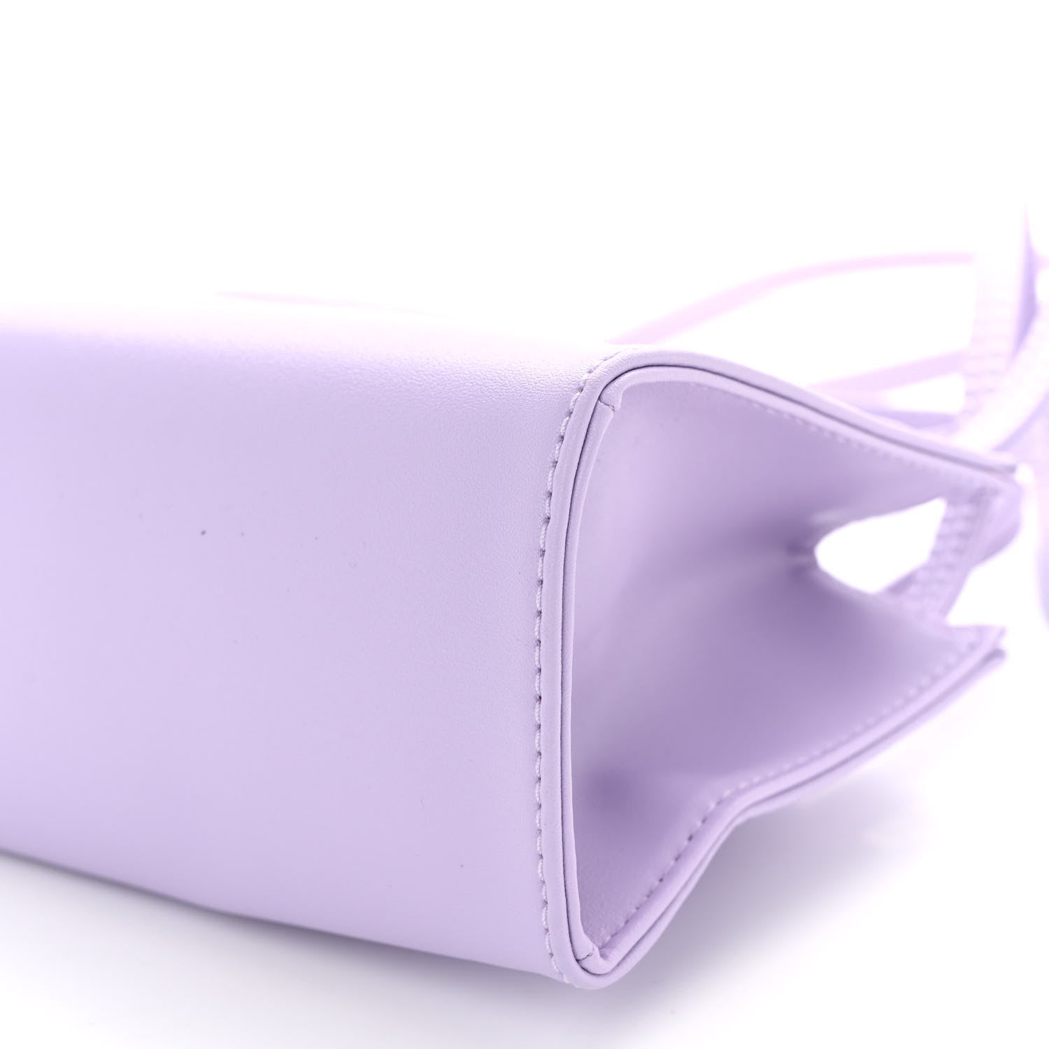 Telfar Vegan Leather Small Shopping Bag Lavender 9 of 9