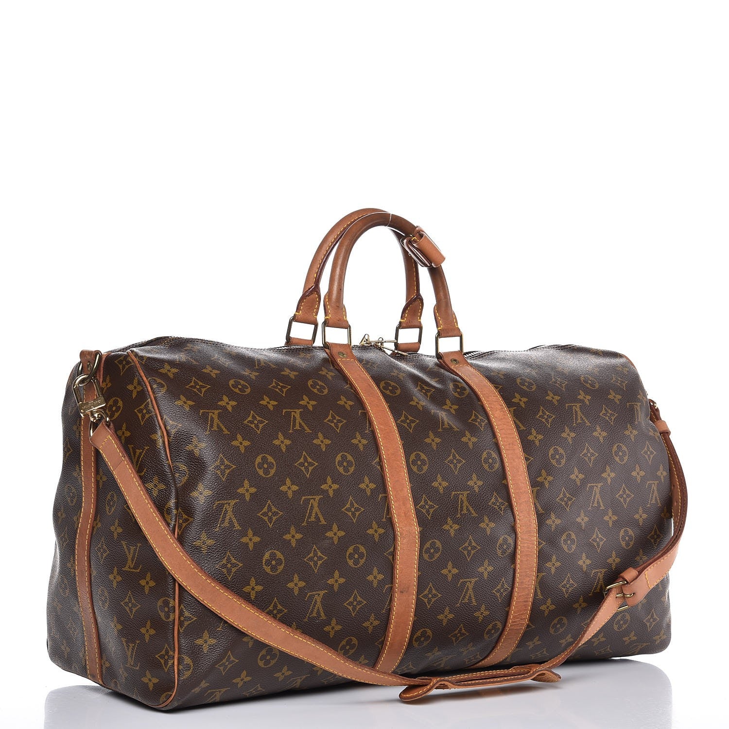 Louis Vuitton Monogram Keepall Bandouliere 55 4 of 28