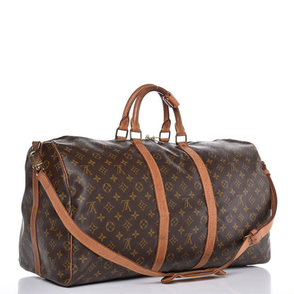 Louis Vuitton Monogram Keepall Bandouliere 55 4 of 28