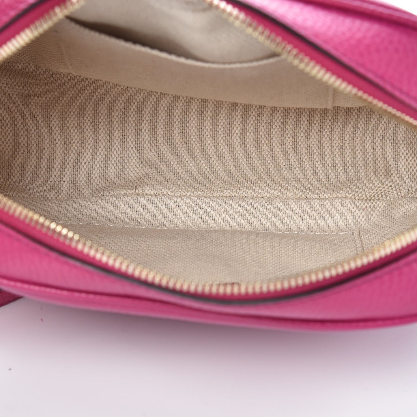 Cellarius Calfskin Small Soho Disco Bag Bright Bouganville