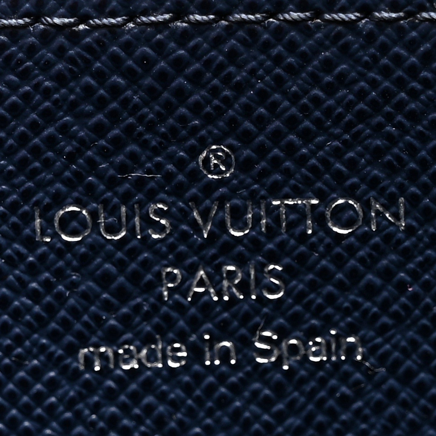 Louis Vuitton Epi Zippy Wallet Indigo 6 of 9