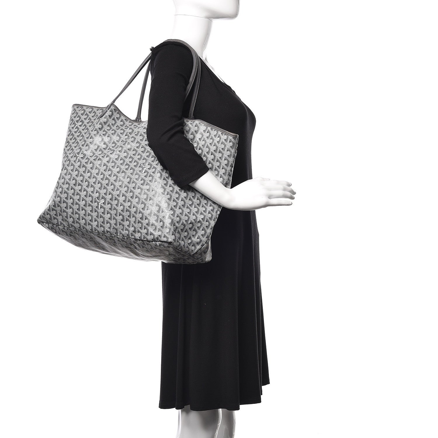 Goyard Goyardine Saint Louis GM Grey 2 of 15