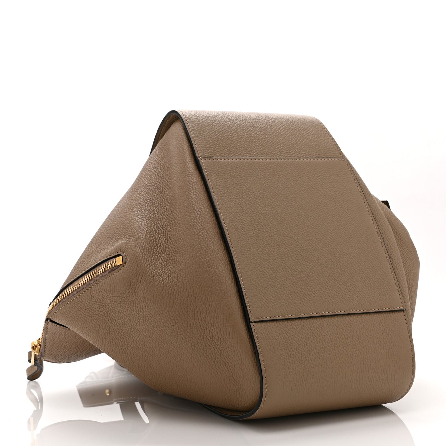 Calfskin Small Hammock Shoulder Bag Sand Mink