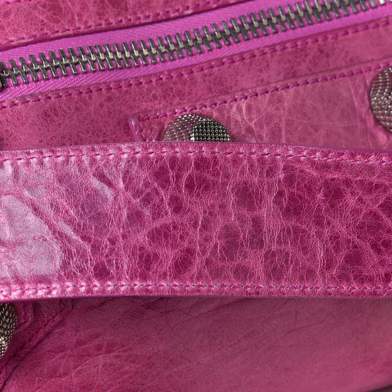 Balenciaga Agneau Giant 21 Silver Hardware City Magenta 7 of 9