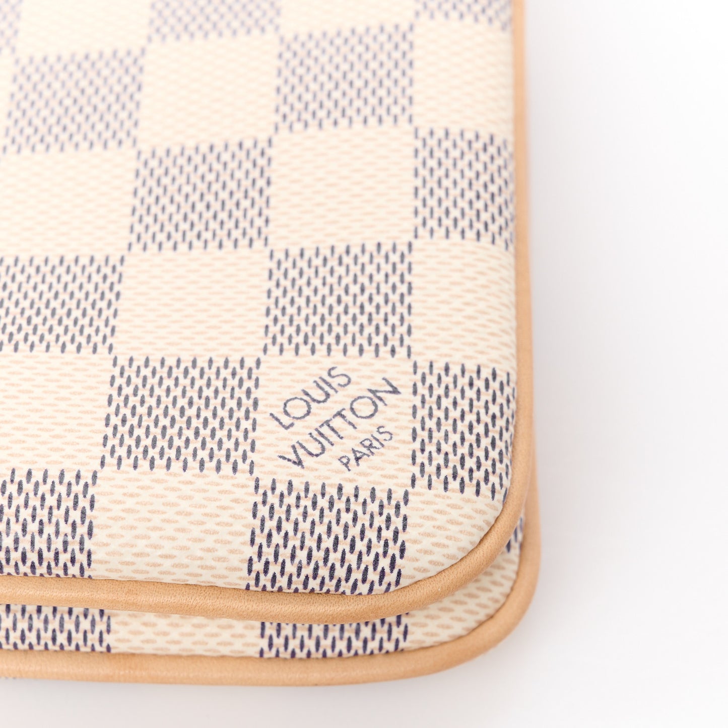 Damier Azur Double Zip Pochette